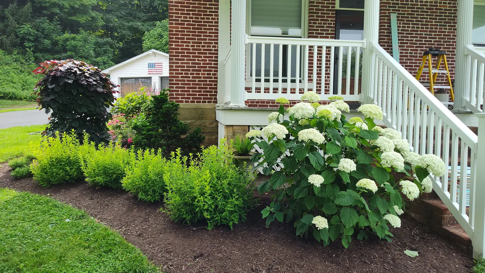 Dave's Landscaping landscape maintenance project